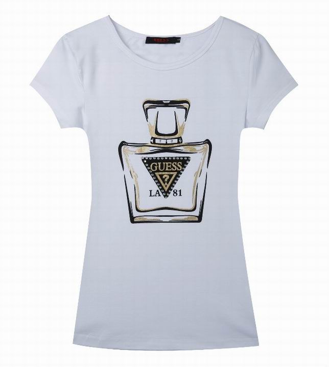 Guess short round collar T woman S-XL-008